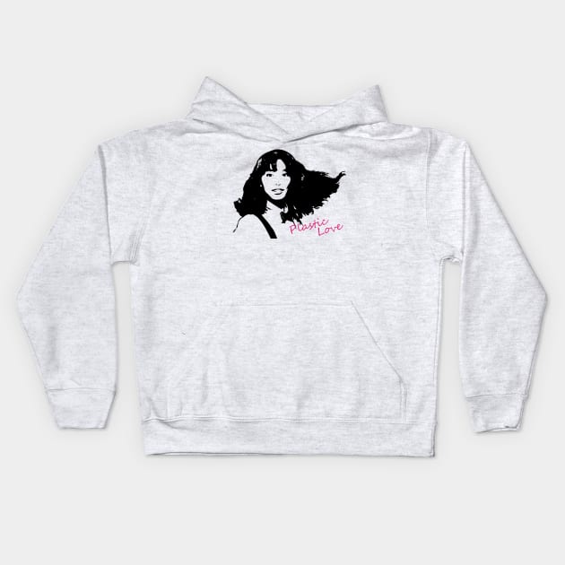 Plastic Love Mariya Takeuchi Kids Hoodie by MalcolmDesigns